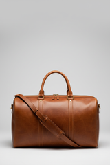 Metropolitan Travel Weekender in Bronze, front portrait view