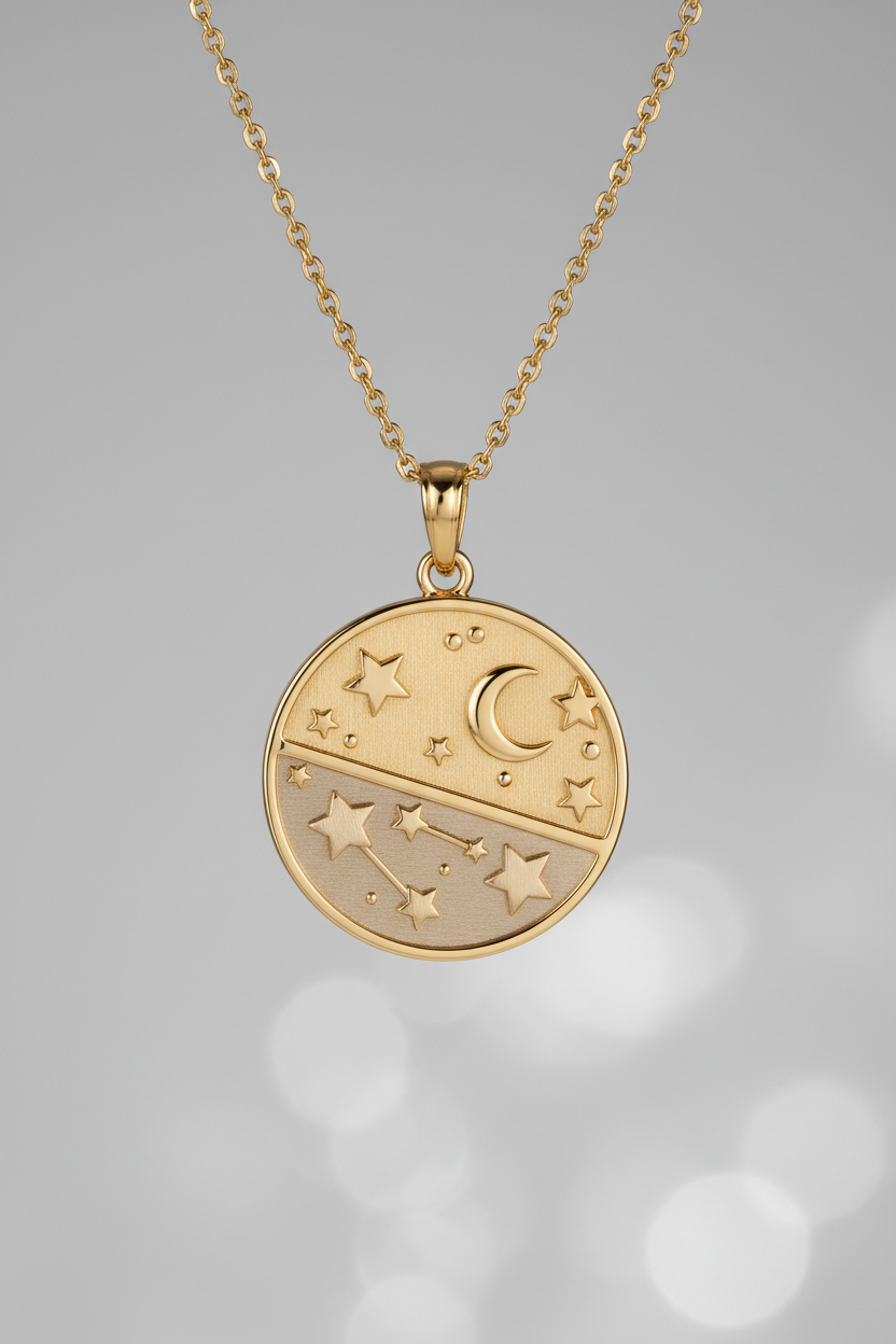 Le Soleil Necklace – Luxury Detail Shot