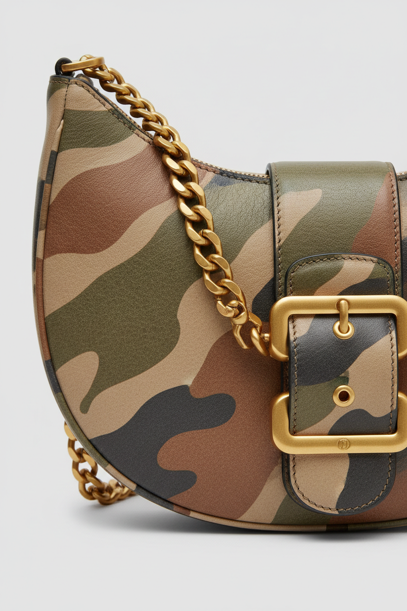 Le Gina Signature Camouflage – Leather & Hardware