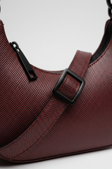 Le Gina Voyage Red + Black – Leather & Hardware