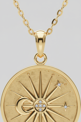 Le Soleil Necklace – Pendant Macro Shot