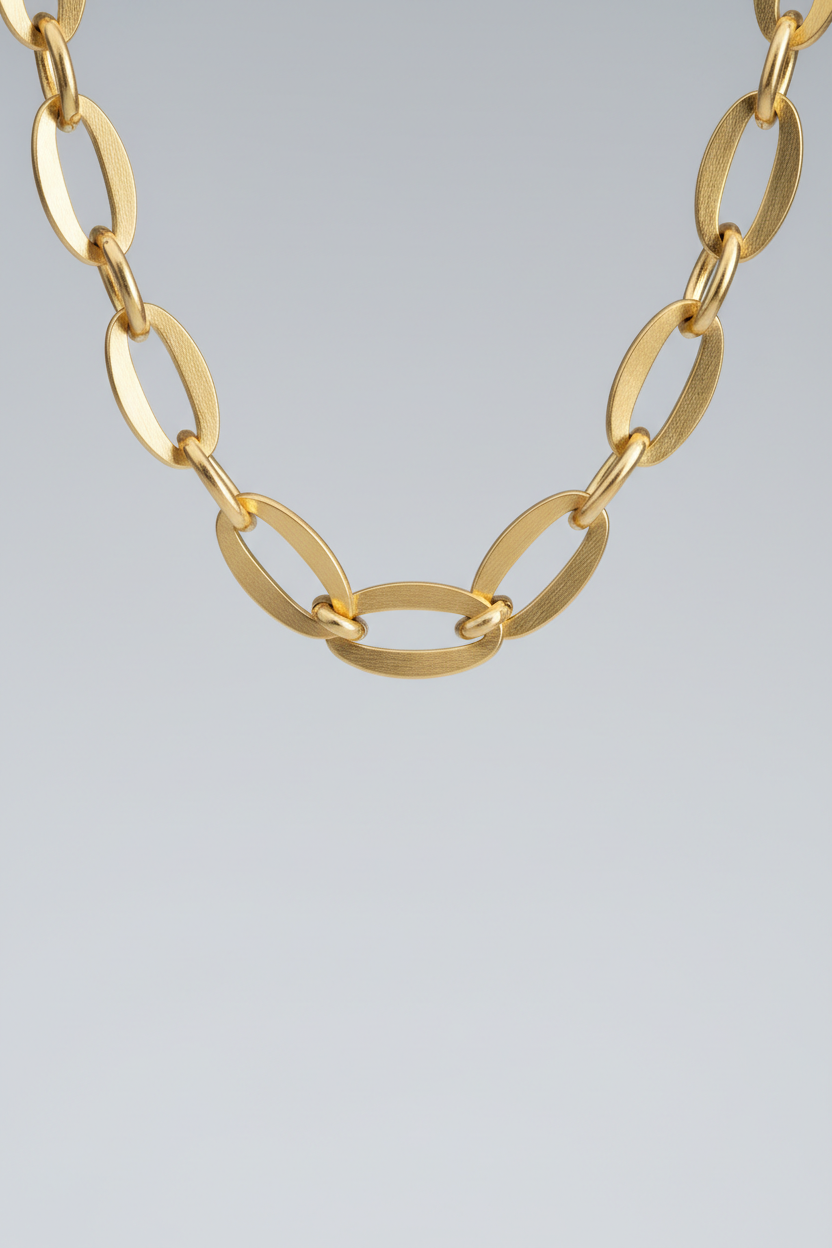 Le Soleil Necklace – Chain Close-Up