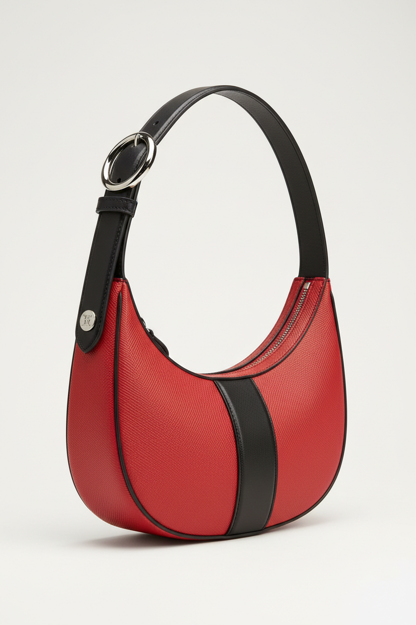 Le Gina Voyage Red + Black – Side Angle