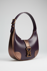 Le Gina Atelier Purple + Bronze – Front Angle