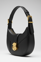 Le Gina Studio Black + Gold – Side Angle