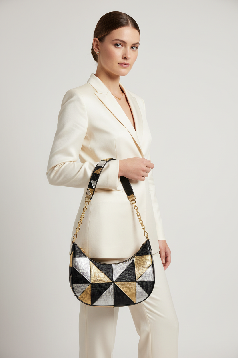 Le Gina Studio Geometric – Model Shot