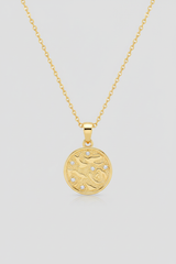 Le Étoile Coin Necklace – Front Shot