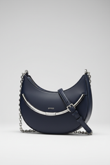 Le Gina Studio Navy + Silver – Front Angle